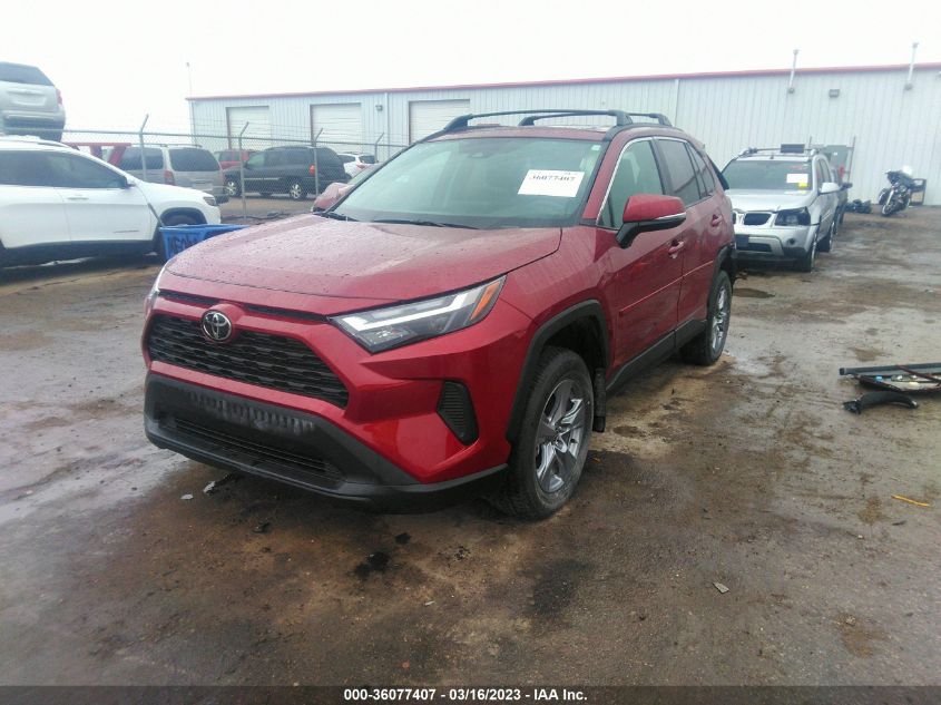 2022 TOYOTA RAV4 XLE VIN: 2T3P1RFV3NW256767