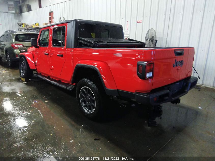2021 JEEP GLADIATOR 80TH ANNIVERSARY VIN: 1C6HJTAG7ML513707