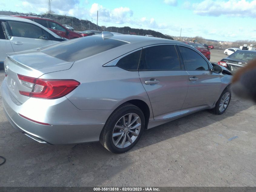 2022 HONDA ACCORD SEDAN LX VIN: 1HGCV1F13NA022887