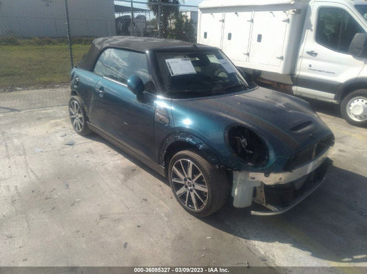 2022 MINI CONVERTIBLE COOPER S VIN: WMW43DL07N3N27967