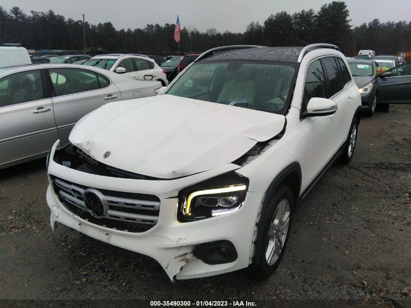 2021 MERCEDES-BENZ GLB GLB 250 VIN: W1N4M4HB0MW107404