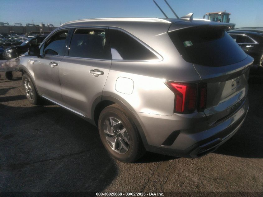 2022 KIA SORENTO HYBRID S VIN: KNDRG4LG0N5092787