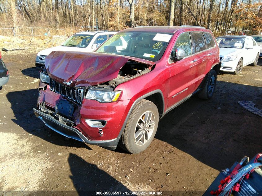 2020 JEEP GRAND CHEROKEE LIMITED VIN: 1C4RJFBG7LC303734