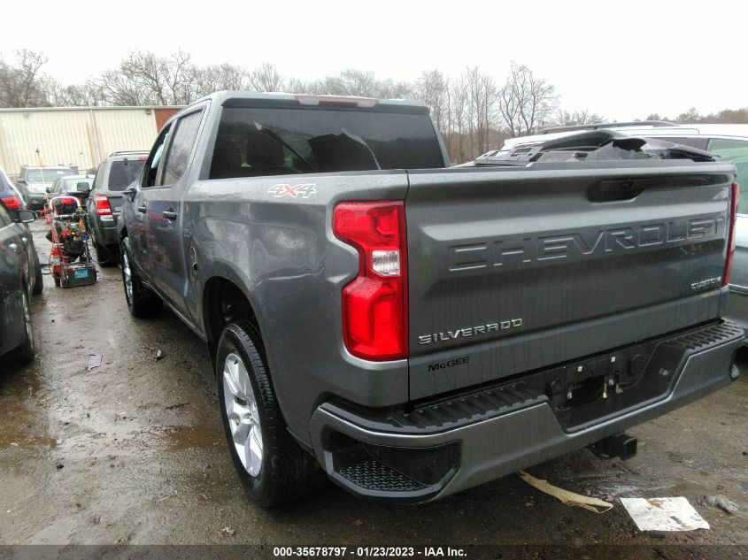 2022 CHEVROLET SILVERADO 1500 LTD CUSTOM VIN: 3GCPYBEK2NG109592