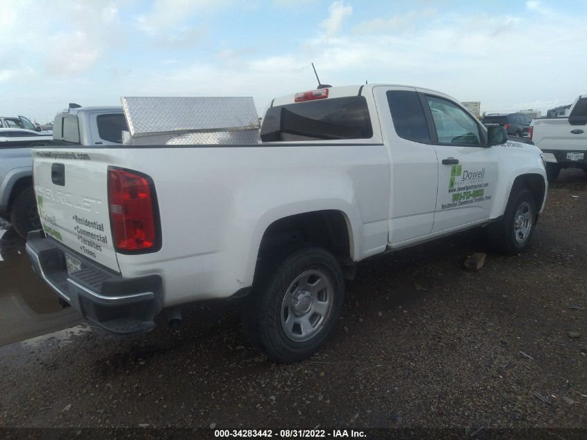 2022 CHEVROLET COLORADO 2WD WORK TRUCK VIN: 1GCHSBEN6N1112395