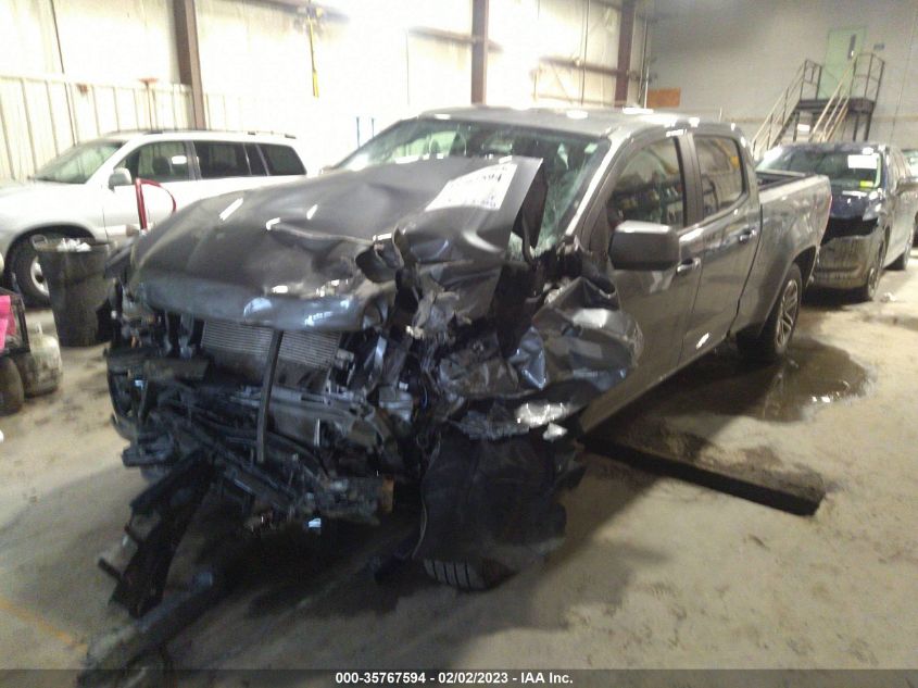 2021 CHEVROLET COLORADO 4WD WORK TRUCK VIN: 1GCGTBEN7M1253905