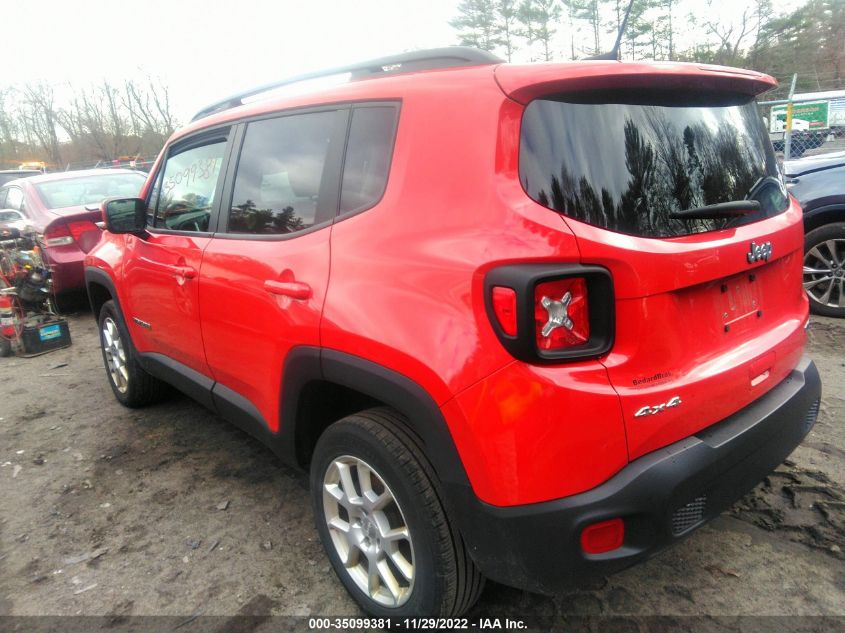 2020 JEEP RENEGADE LATITUDE VIN: ZACNJBBB9LPL11774