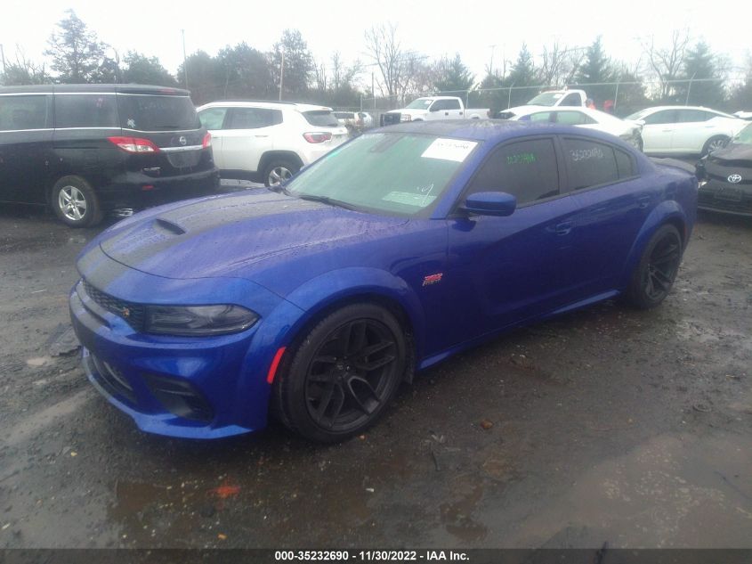 2020 DODGE CHARGER SCAT PACK WIDEBODY VIN: 2C3CDXGJ9LH100336