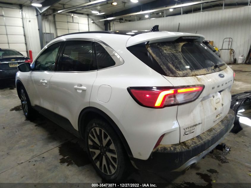 2020 FORD ESCAPE TITANIUM VIN: 1FMCU9J9XLUA56961