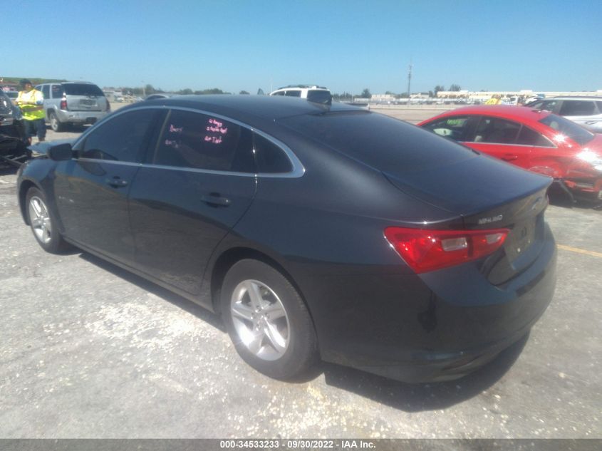 2021 CHEVROLET MALIBU LS VIN: 1G1ZB5ST6MF029990