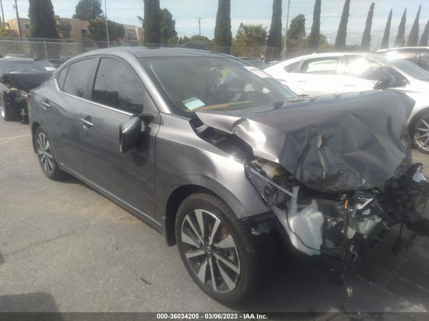 2022 NISSAN SENTRA SV VIN: 3N1AB8CV9NY304299