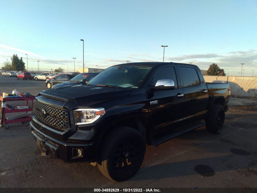 2021 TOYOTA TUNDRA 4WD PLATINUM/1794 EDITION VIN: 5TFAY5F16MX973049