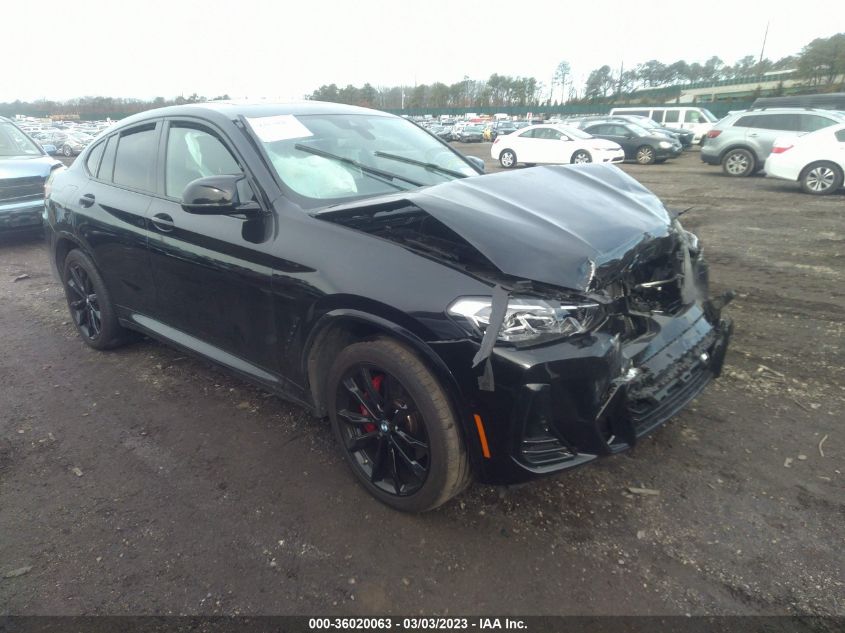 2022 BMW X4 M40I VIN: 5UX43DT05N9K09473