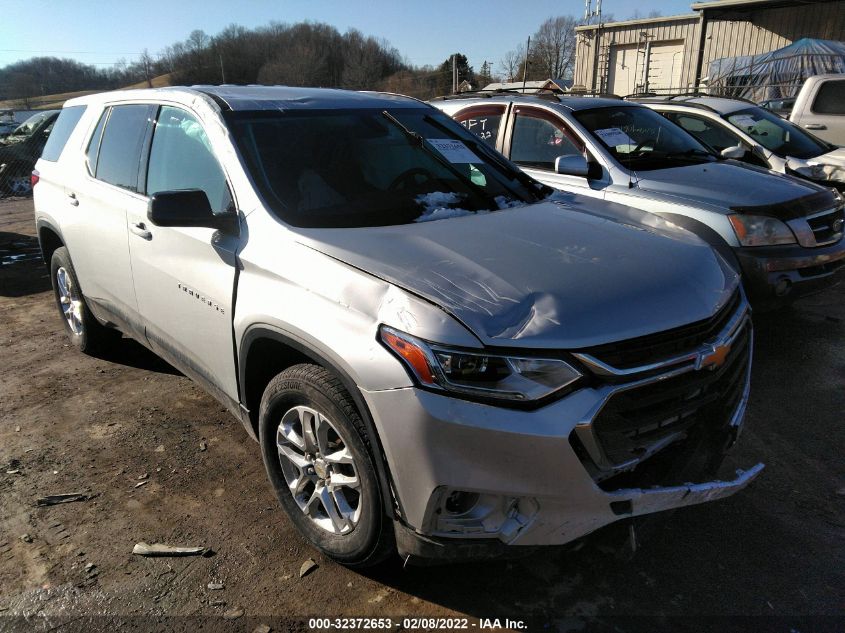 2020 CHEVROLET TRAVERSE LS VIN: 1GNEVFKW7LJ203663