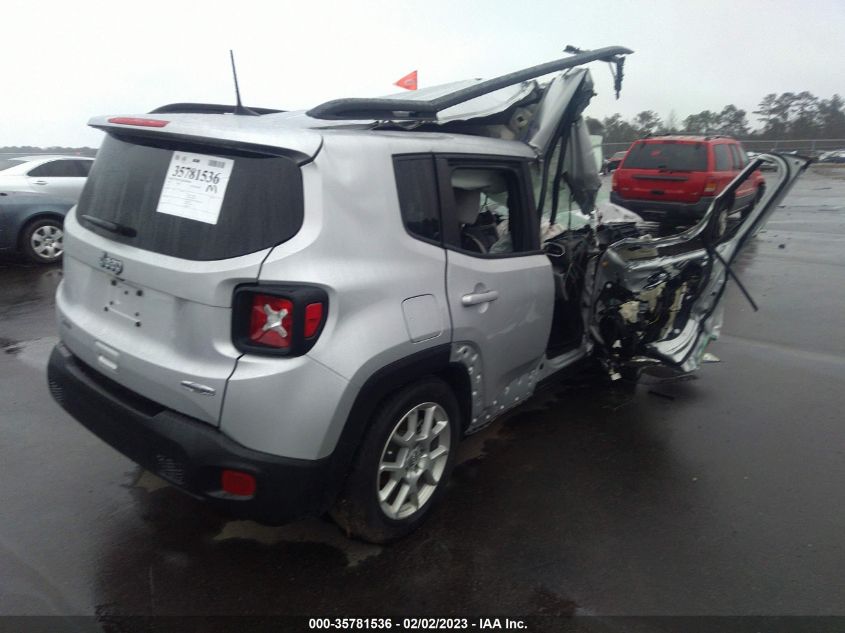2021 JEEP RENEGADE LATITUDE VIN: ZACNJCBB2MPN26257
