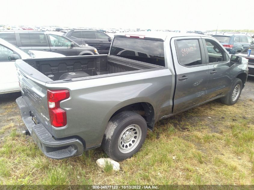 2021 CHEVROLET SILVERADO 1500 CUSTOM VIN: 1GCPWBEK1MZ430141