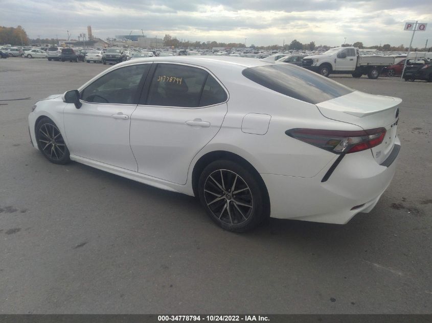 2021 TOYOTA CAMRY SE VIN: 4T1G11AK1MU567166