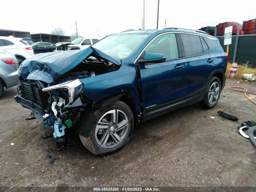 2021 GMC TERRAIN SLT VIN: 3GKALVEV8ML340541