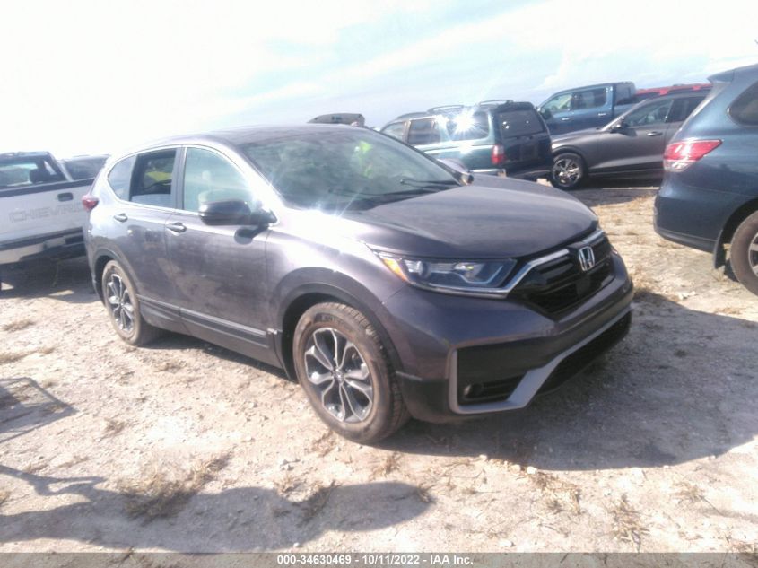 2022 HONDA CR-V EX-L VIN: 7FARW1H81NE013536