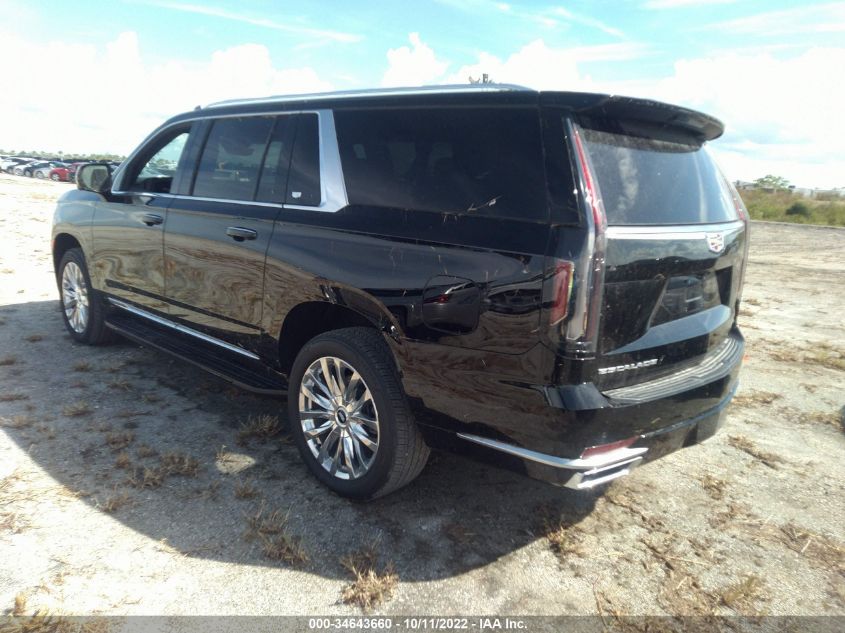 2022 CADILLAC ESCALADE ESV PREMIUM LUXURY VIN: 1GYS4KKL7NR315794