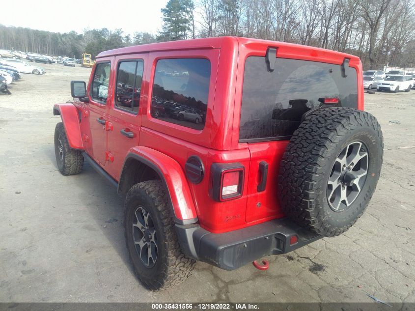2020 JEEP WRANGLER UNLIMITED RUBICON VIN: 1C4HJXFNXLW259768