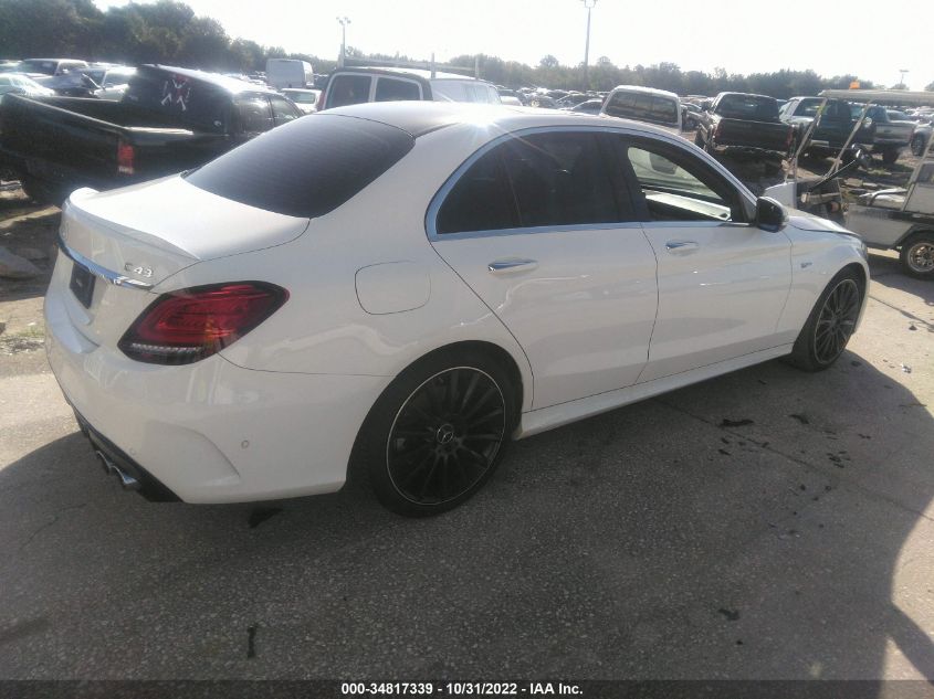 2020 MERCEDES-BENZ C-CLASS AMG C 43 VIN: 55SWF6EBXLU329735
