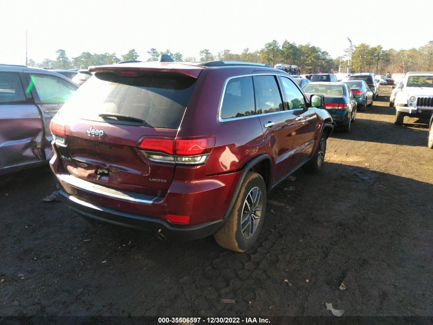 2020 JEEP GRAND CHEROKEE LIMITED VIN: 1C4RJFBG7LC303734