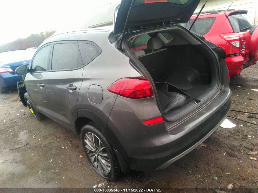 2020 HYUNDAI TUCSON SEL VIN: KM8J3CAL3LU276378