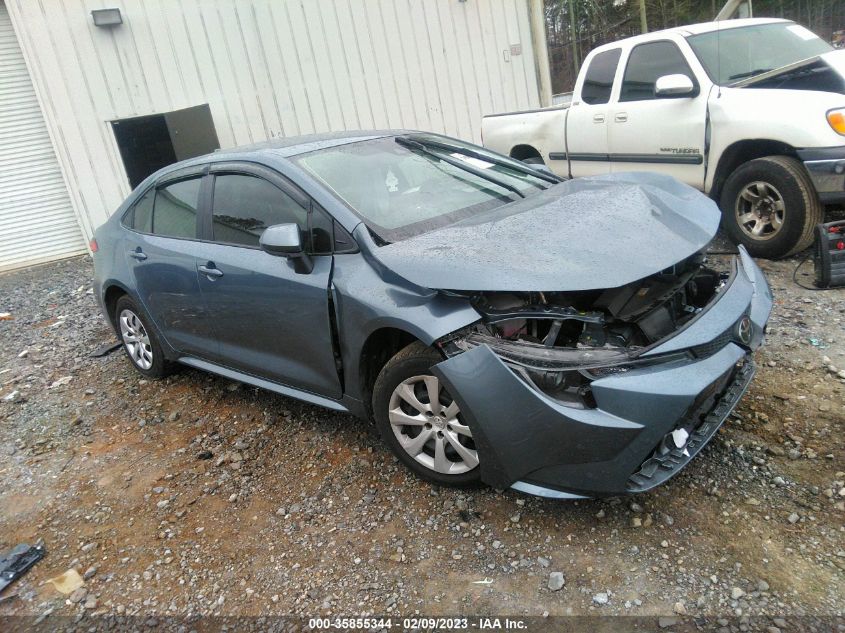 2022 TOYOTA COROLLA LE VIN: JTDEPMAE7N3006516