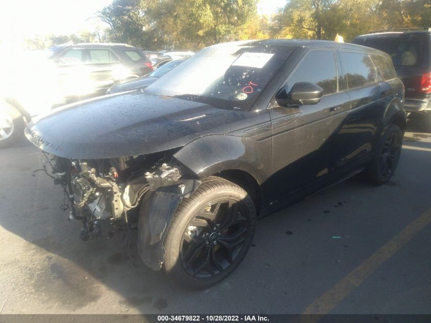 2021 LAND ROVER RANGE ROVER EVOQUE R-DYNAMIC SE VIN: SALZL2FX0MH123439