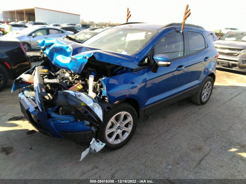 2021 FORD ECOSPORT SE VIN: MAJ3S2GE2MC455866