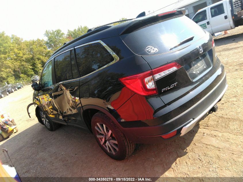 2021 HONDA PILOT EX-L VIN: 5FNYF6H53MB076341