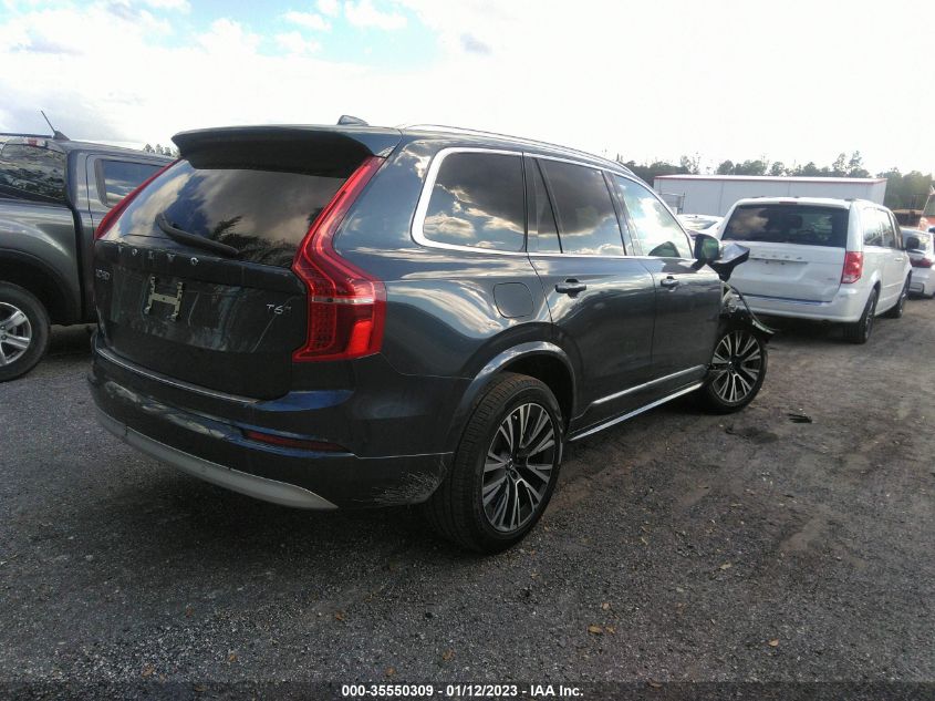 2022 VOLVO XC90 MOMENTUM VIN: YV4A22PK1N1854494