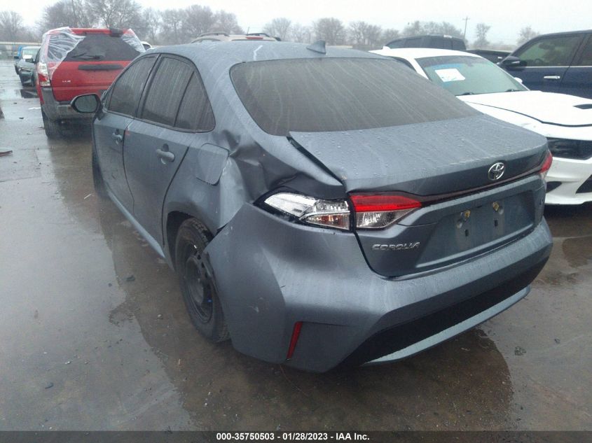 2021 TOYOTA COROLLA L VIN: JTDDPMAE3MJ134192