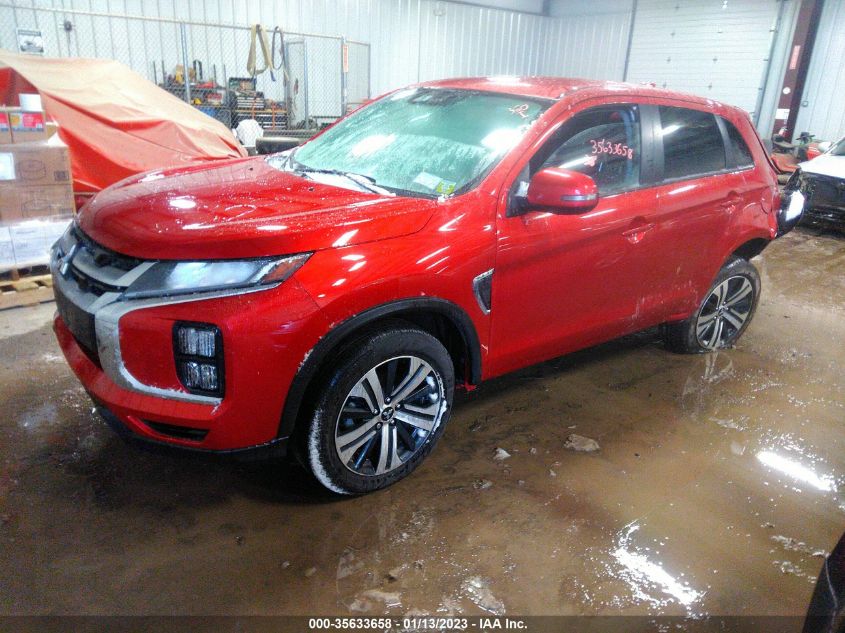 2022 MITSUBISHI OUTLANDER SPORT SE VIN: JA4APVAU9NU016741