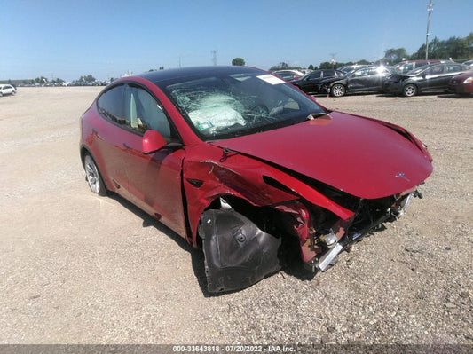 2022 TESLA MODEL Y LONG RANGE VIN: 7SAYGDEE7NF393226