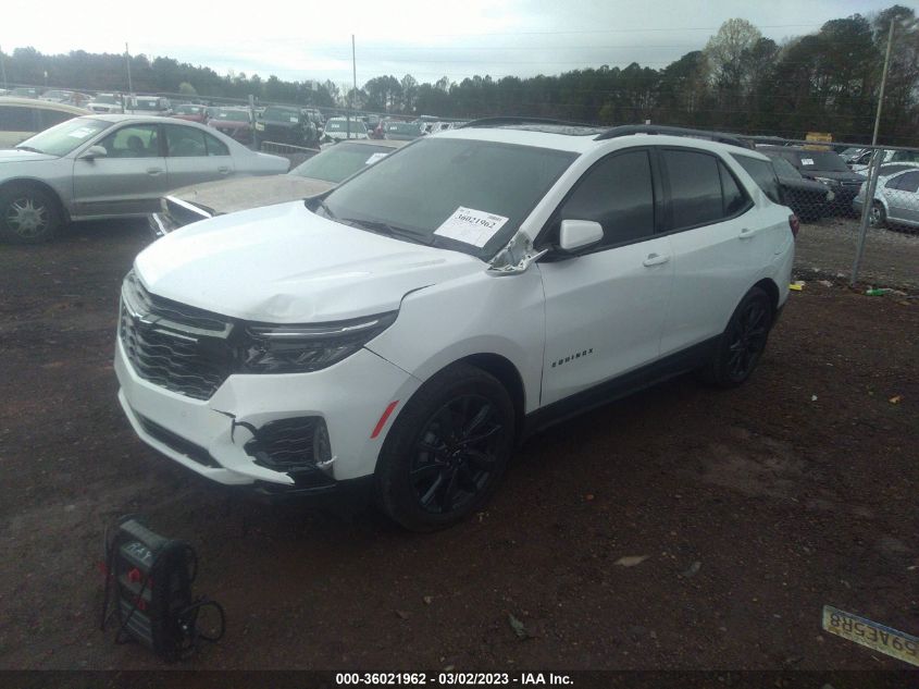 2022 CHEVROLET EQUINOX RS VIN: 3GNAXMEV5NS101702