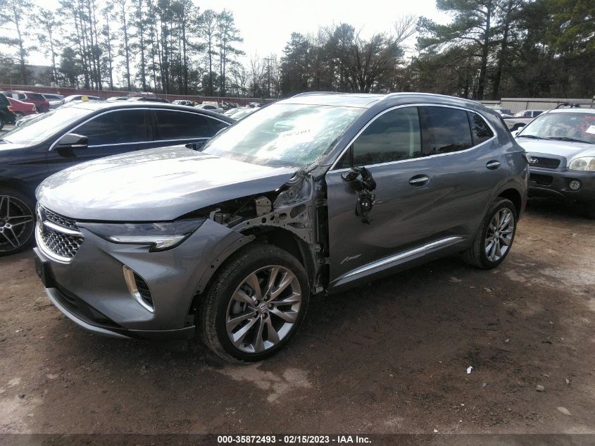 2022 BUICK ENVISION AVENIR VIN: LRBFZRR43ND053672