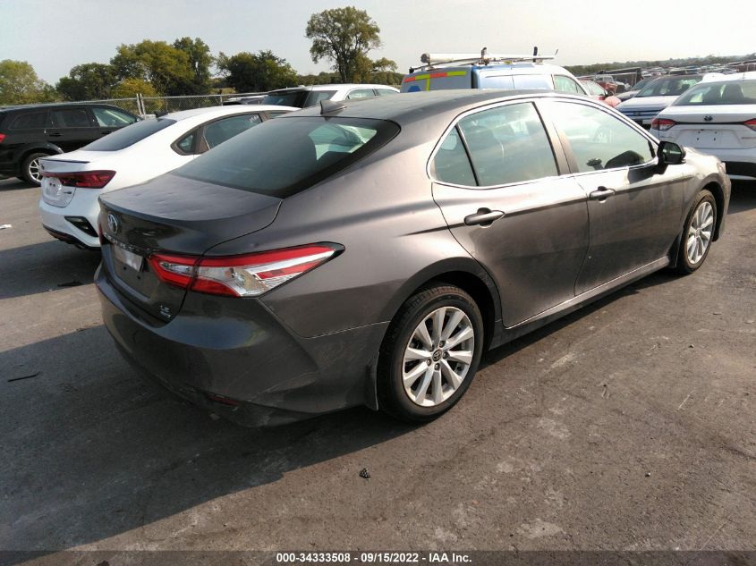 2020 TOYOTA CAMRY LE VIN: 4T1C11BK1LU016148