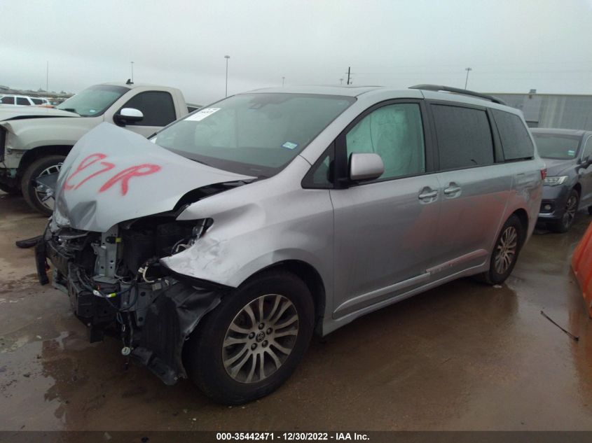 2020 TOYOTA SIENNA XLE AUTO ACCESS VIN: 5TDYZ3DC0LS065124