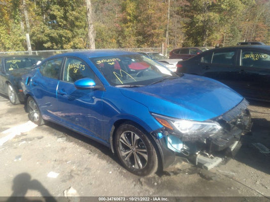 2021 NISSAN SENTRA SV VIN: 3N1AB8CV9MY332148