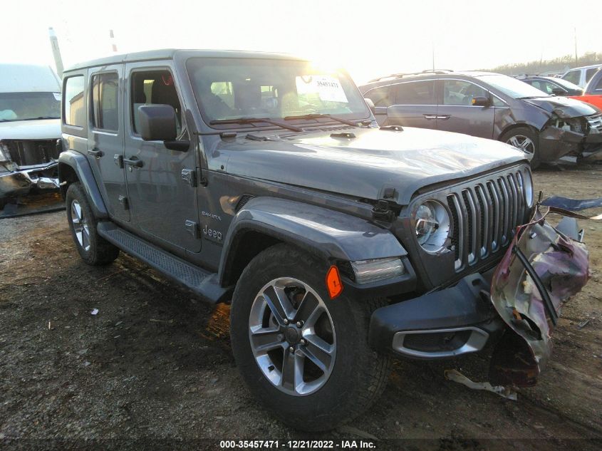 2020 JEEP WRANGLER UNLIMITED NORTH EDITION VIN: 1C4HJXEN6LW314816
