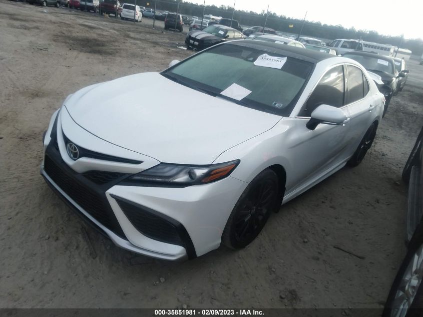 2022 TOYOTA CAMRY XSE VIN: 4T1K61AK9NU010499