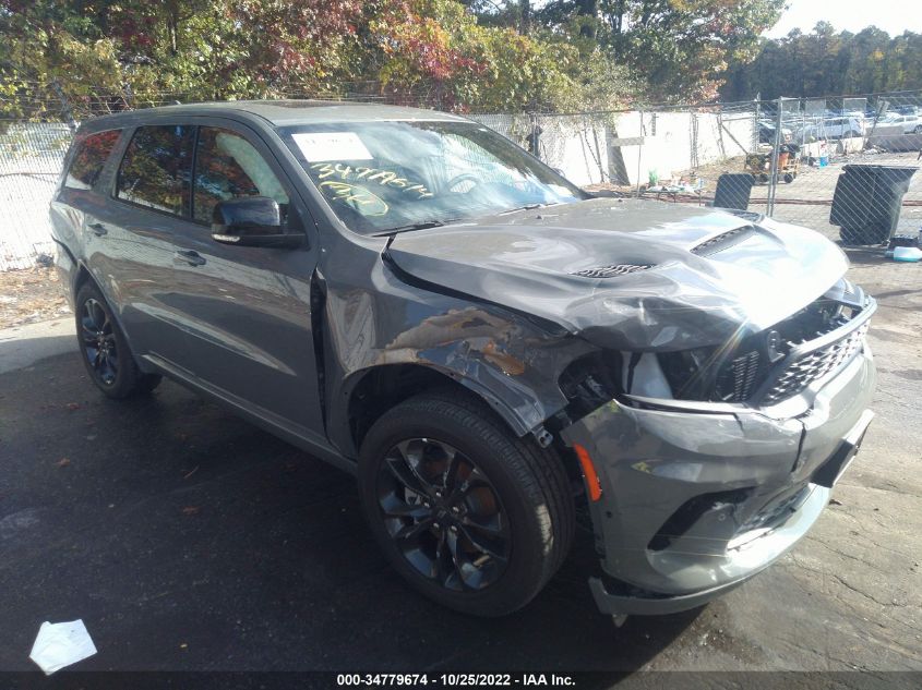2022 DODGE DURANGO R/T VIN: 1C4SDJCTXNC204500