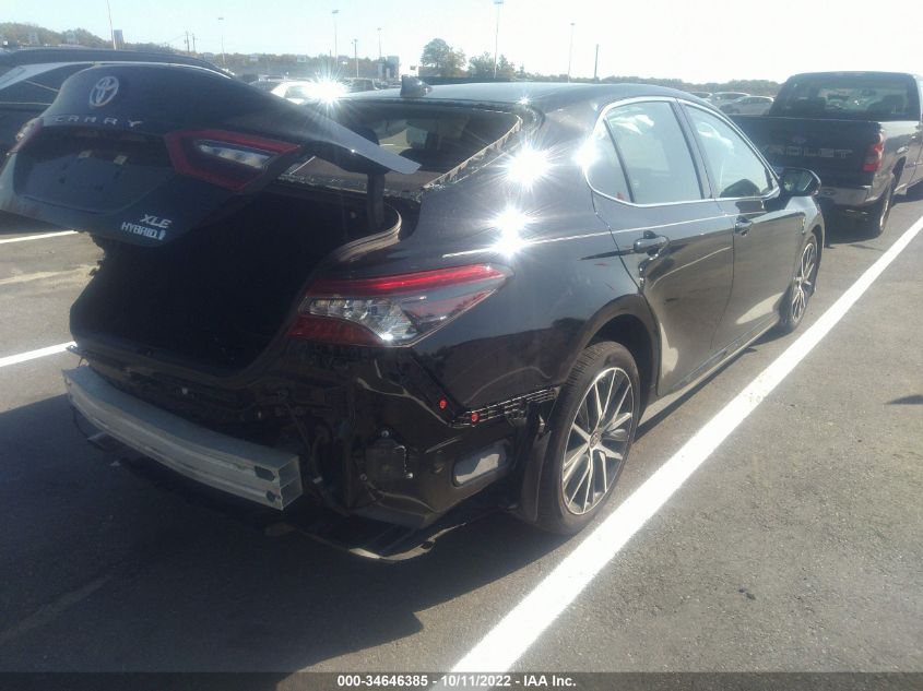 2022 TOYOTA CAMRY HYBRID XLE VIN: 4T1F31AK3NU579116