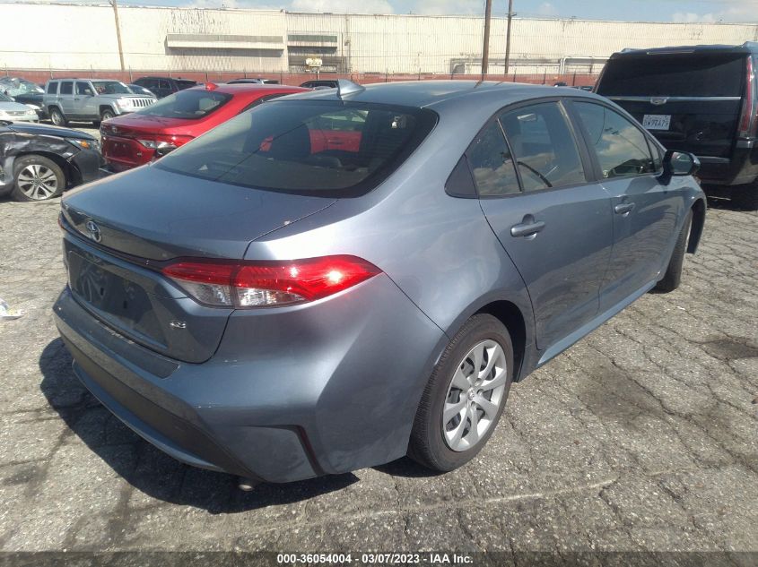 2022 TOYOTA COROLLA LE VIN: JTDEPMAE4NJ198330