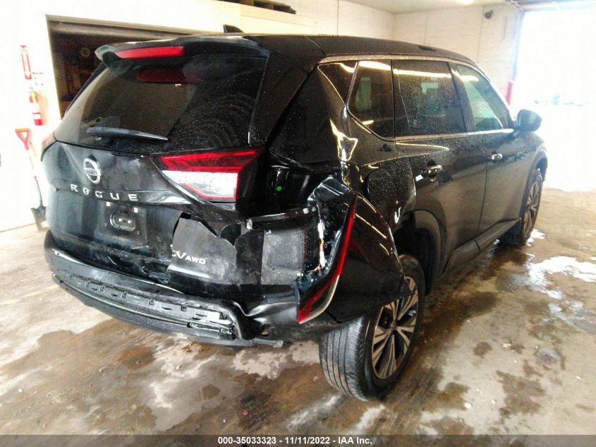 2021 NISSAN ROGUE SV VIN: 5N1AT3BB2MC828692