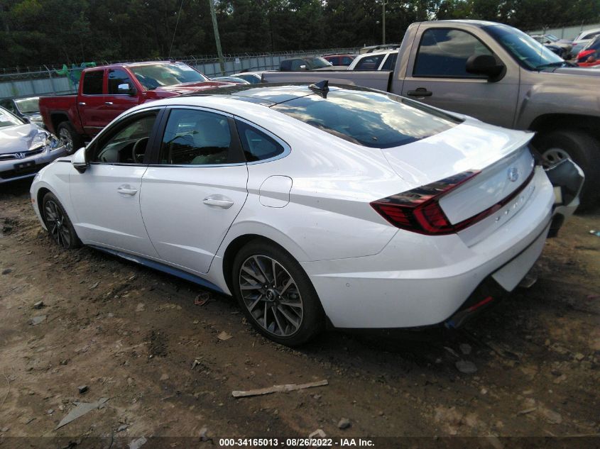 2020 HYUNDAI SONATA LIMITED VIN: 5NPEH4J2XLH047744