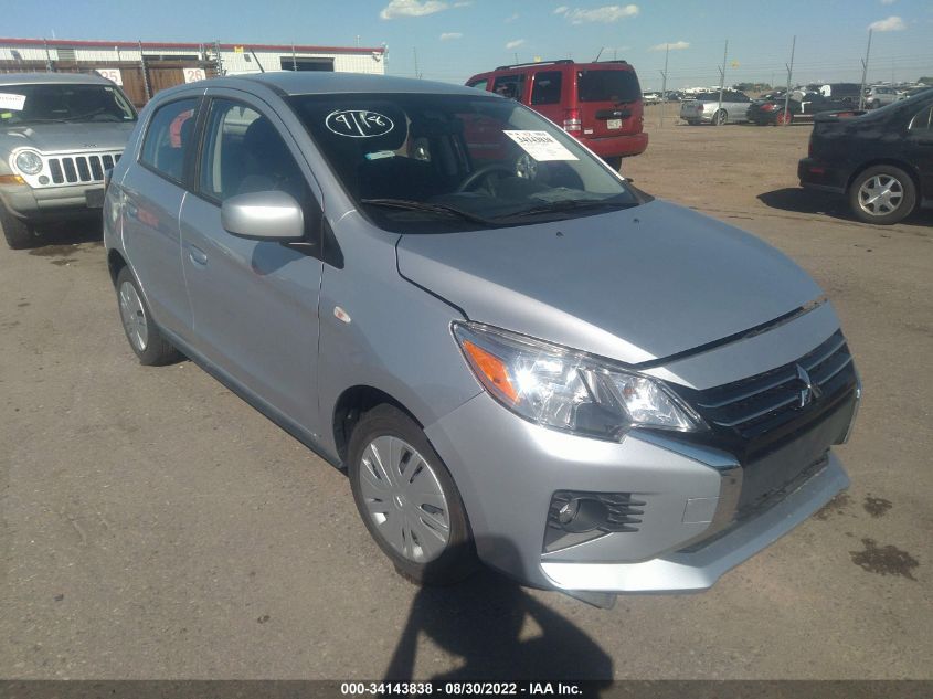 2021 MITSUBISHI MIRAGE ES/LE/CARBONITE EDITION VIN: ML32AUHJ5MH010219