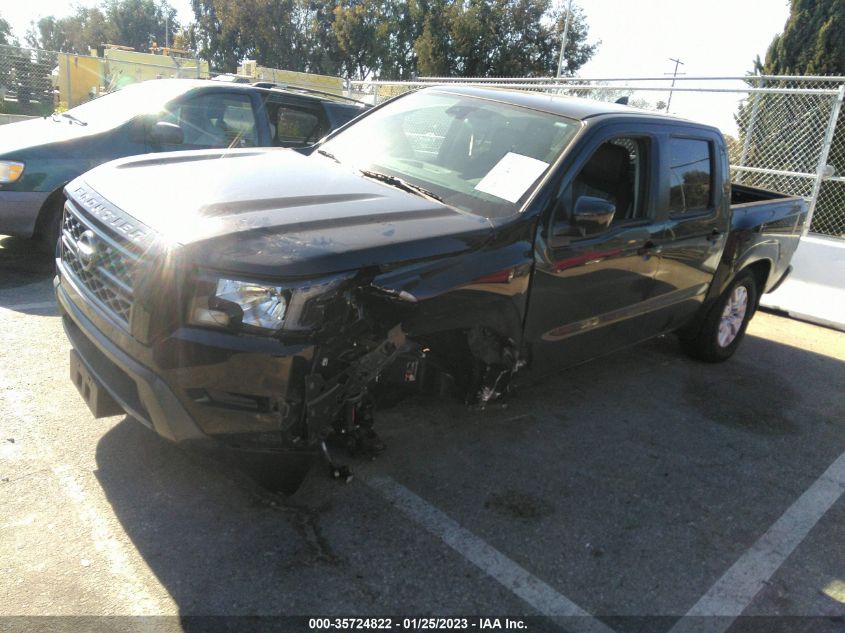 2022 NISSAN FRONTIER SV VIN: 1N6ED1EJ1NN619599